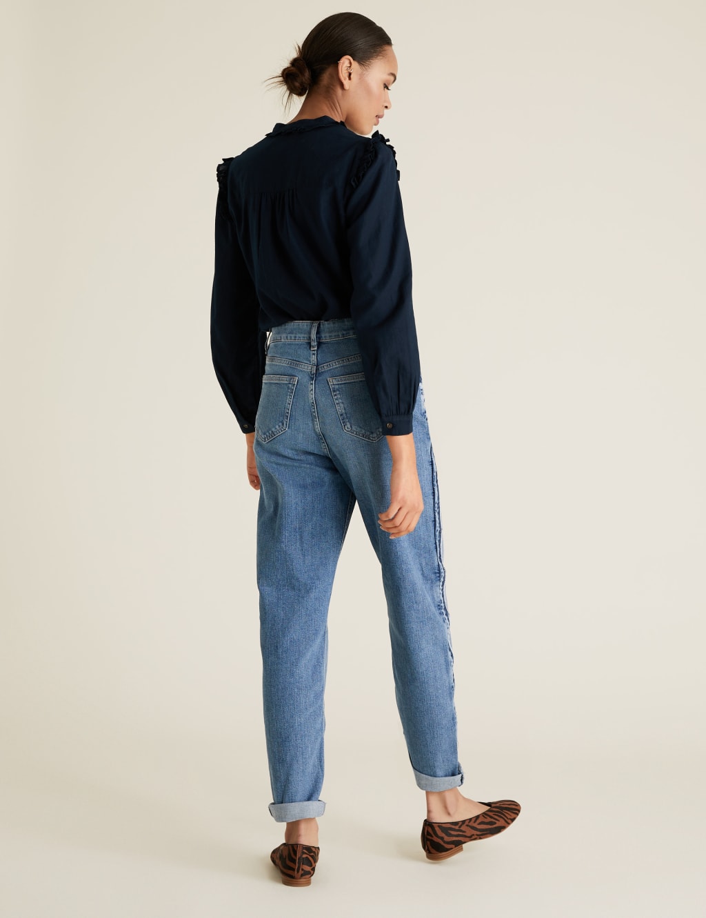 Boyfriend Side Detail Jeans 4 of 7
