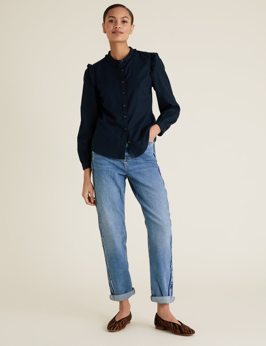 Boyfriend Side Detail Jeans 5 of 7