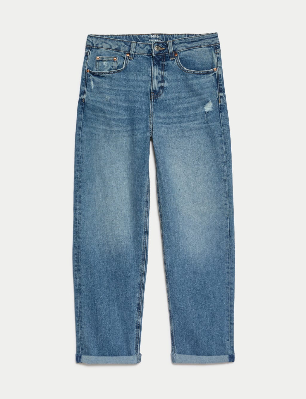 Boyfriend Ankle Grazer Jeans 2 of 7