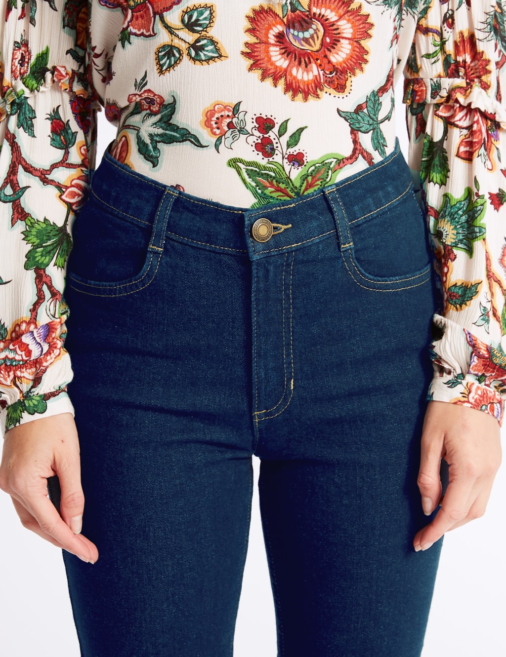 PETITE Mid Rise Straight Leg Jeans 5 of 6