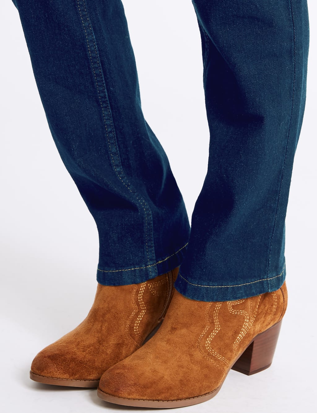 PETITE Mid Rise Straight Leg Jeans 6 of 6
