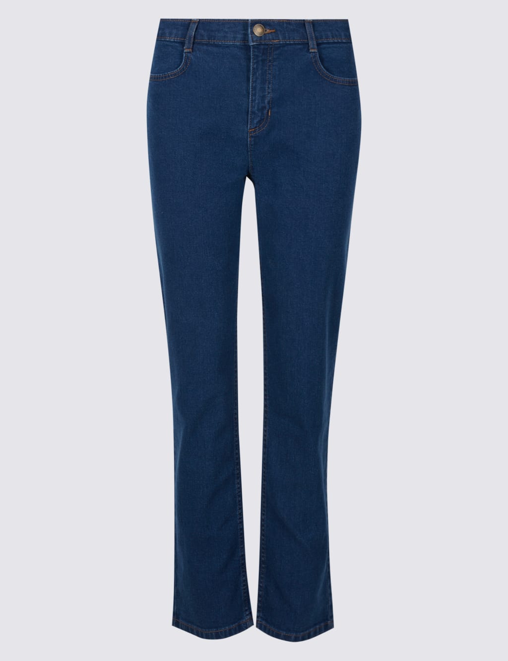 PETITE Mid Rise Straight Leg Jeans 2 of 6