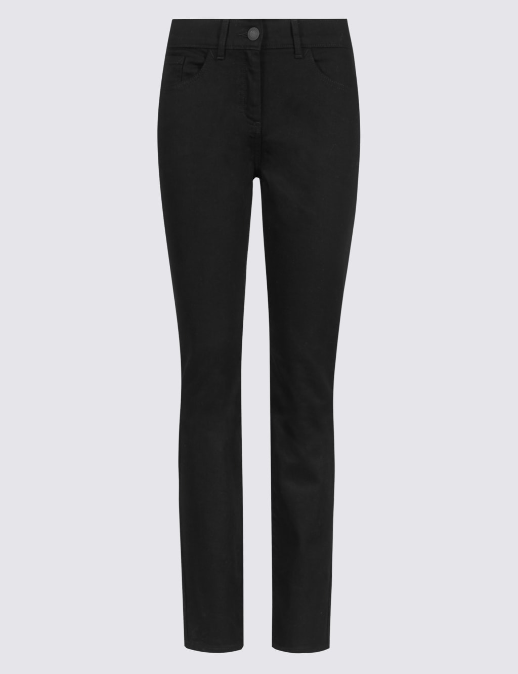PETITE Mid Rise Straight Leg Jeans 2 of 6