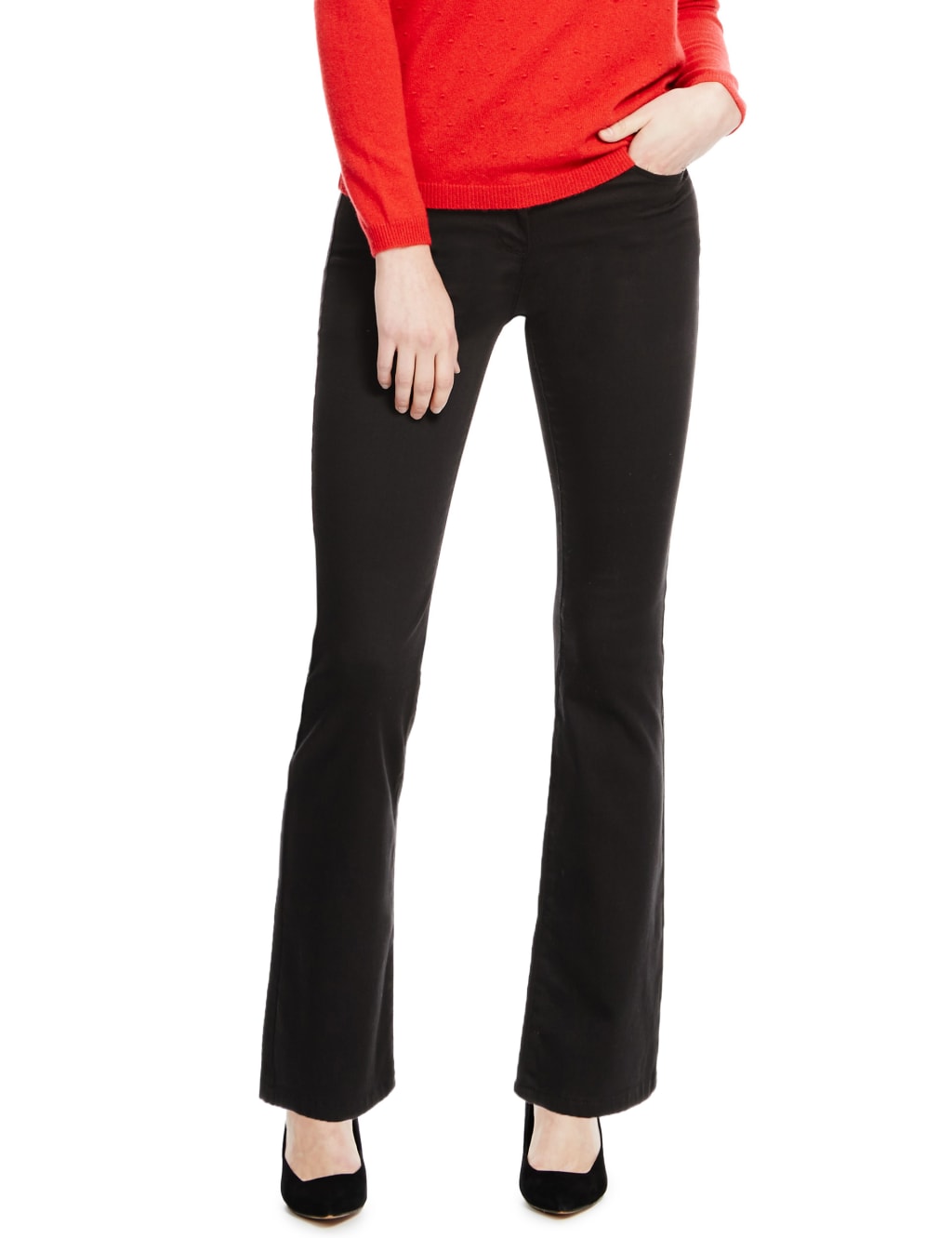 PETITE Sculpt Lift Bootcut Jeans M S Collection M S
