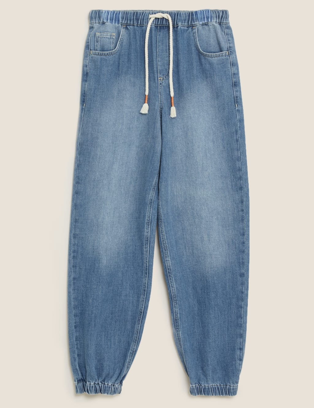 Denim Slim Fit Joggers M S Collection M S