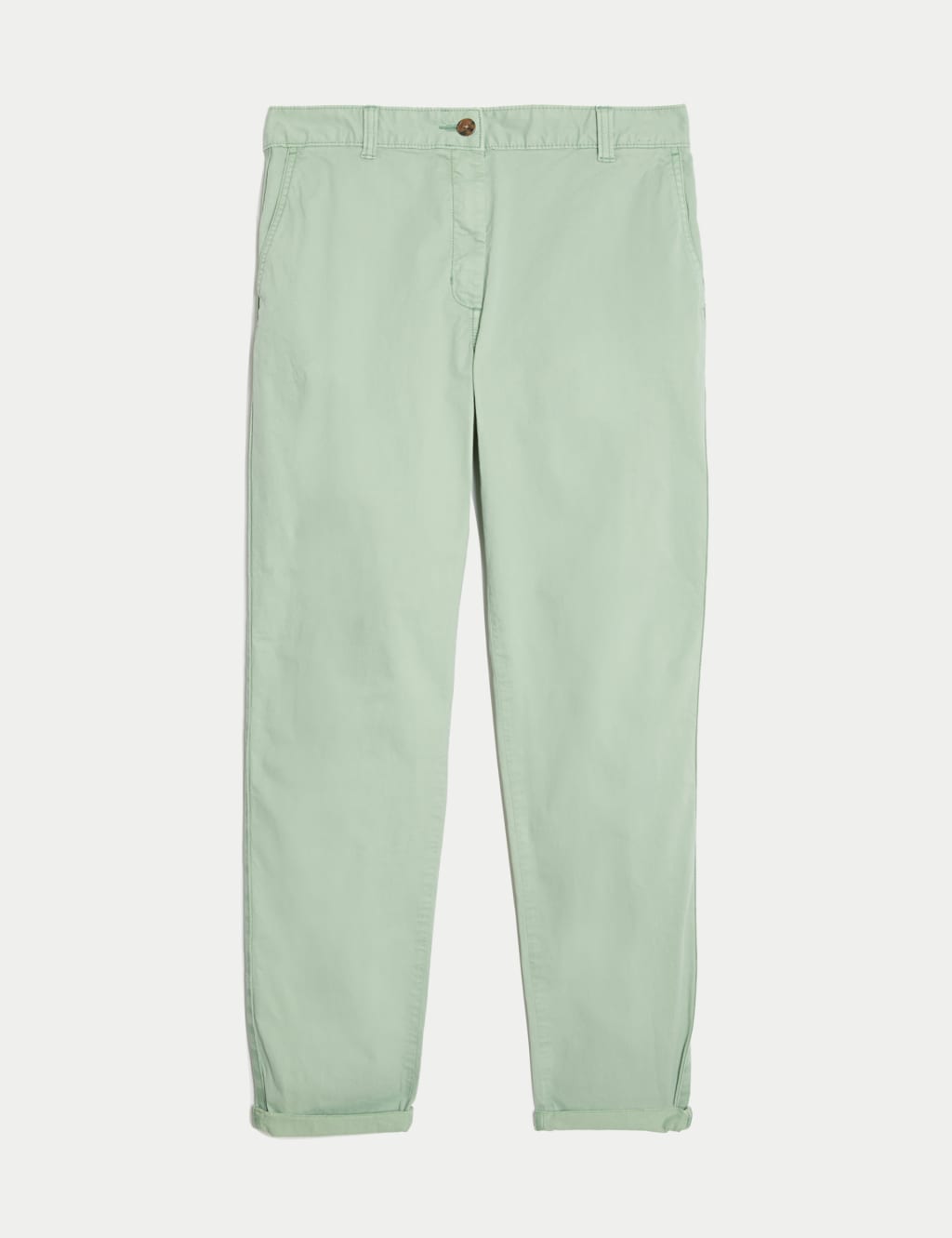 Cotton Rich Tea Dyed Slim Fit Chinos 2 of 5