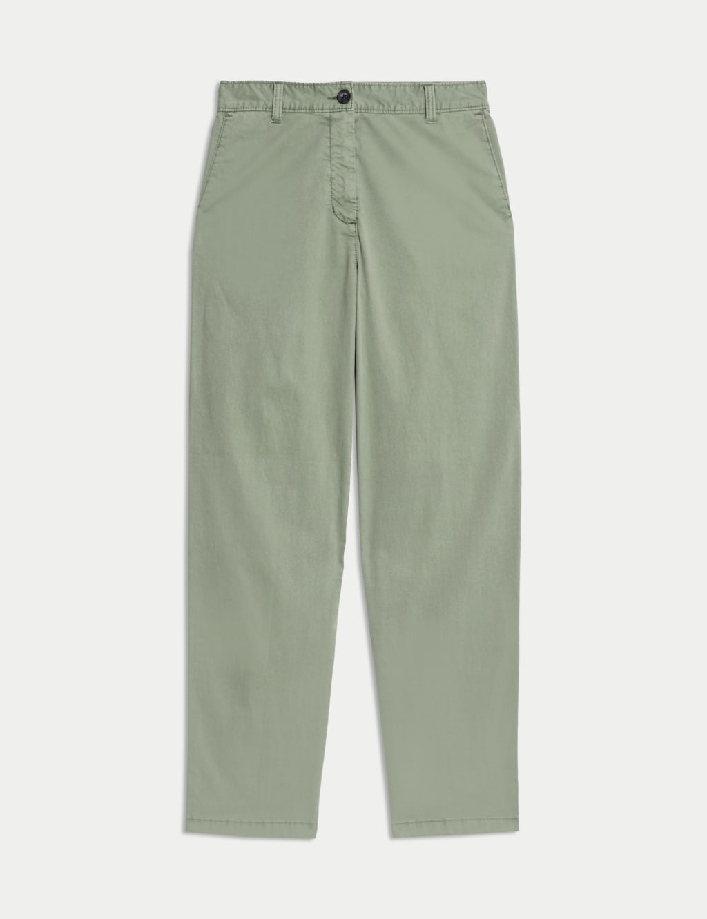 Cotton Rich Straight Leg Ankle Grazer Chinos 2 of 6