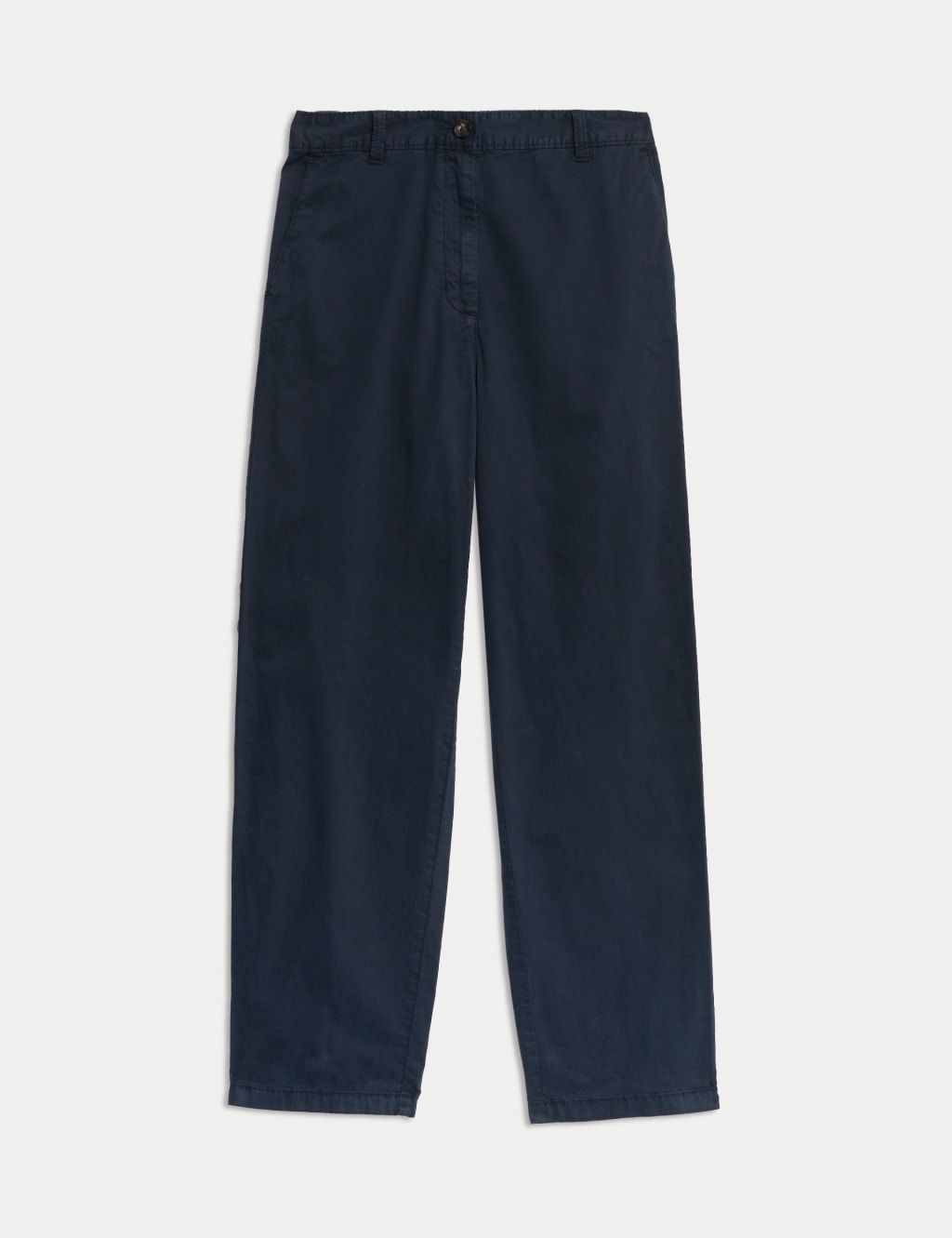 Cotton Rich Straight Leg Ankle Grazer Chinos 2 of 5