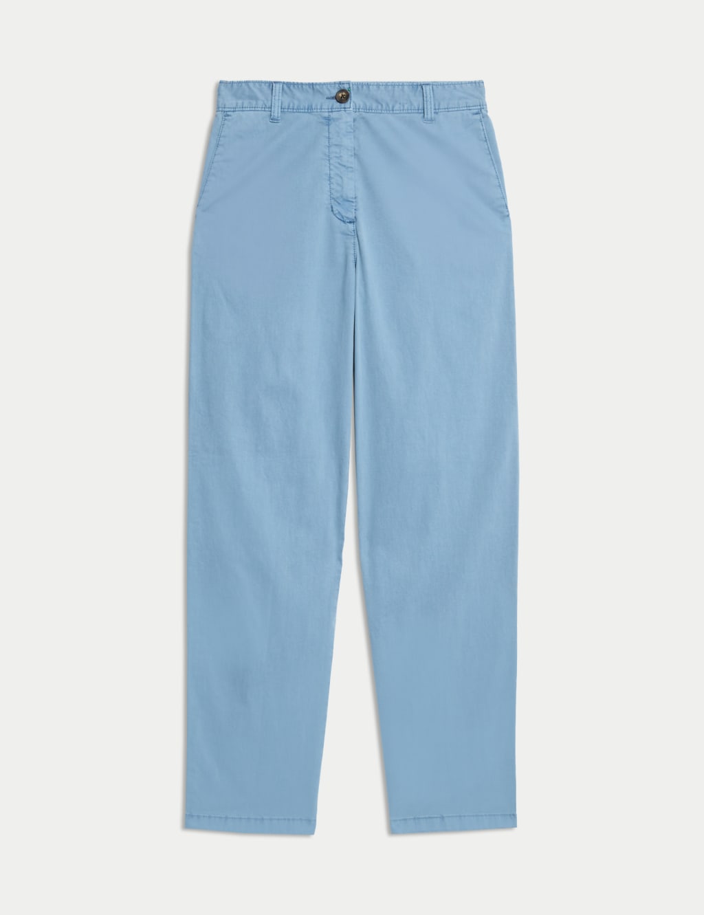 Cotton Rich Straight Leg Ankle Grazer Chinos 2 of 6