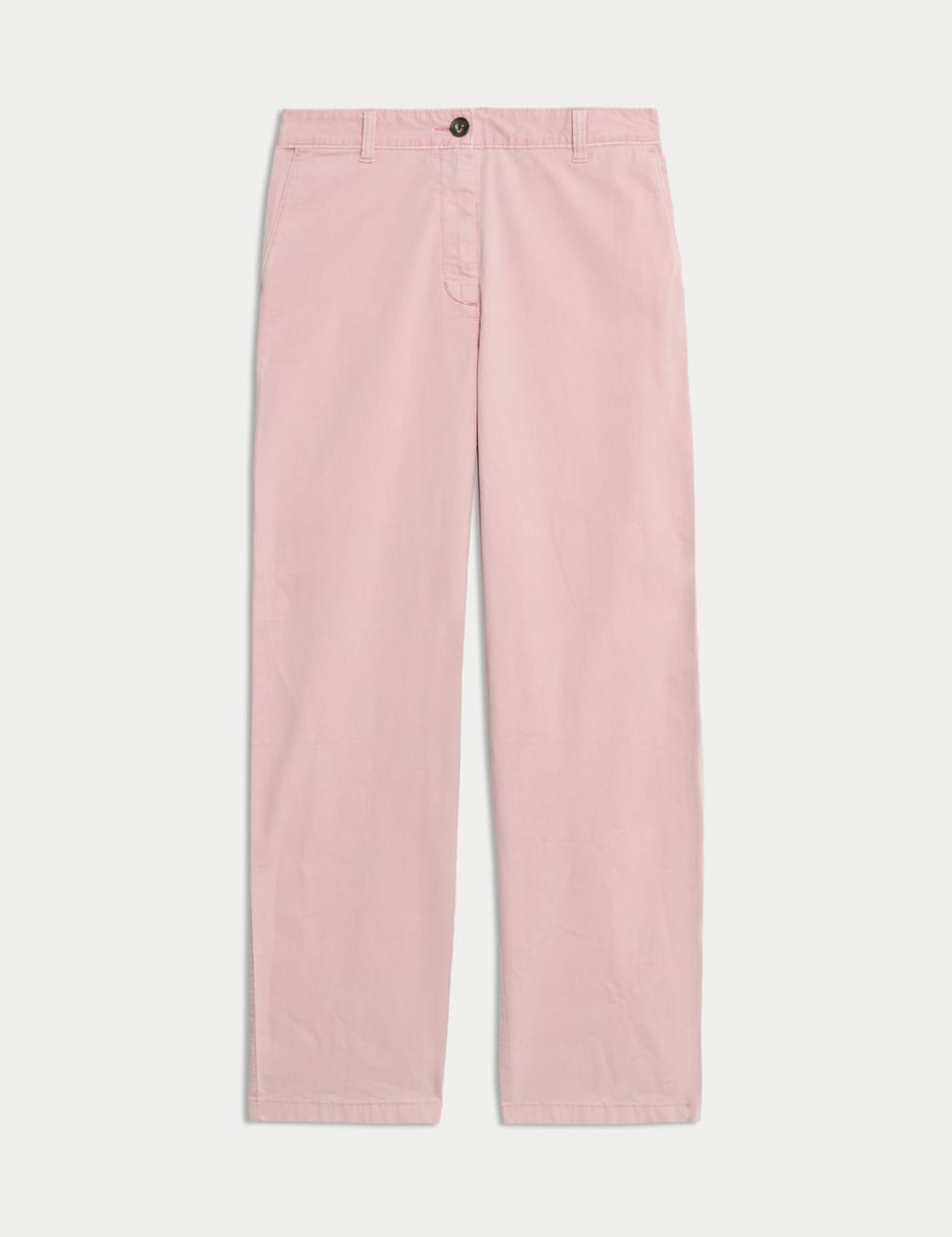 Cotton Rich Straight Leg Ankle Grazer Chinos 2 of 5