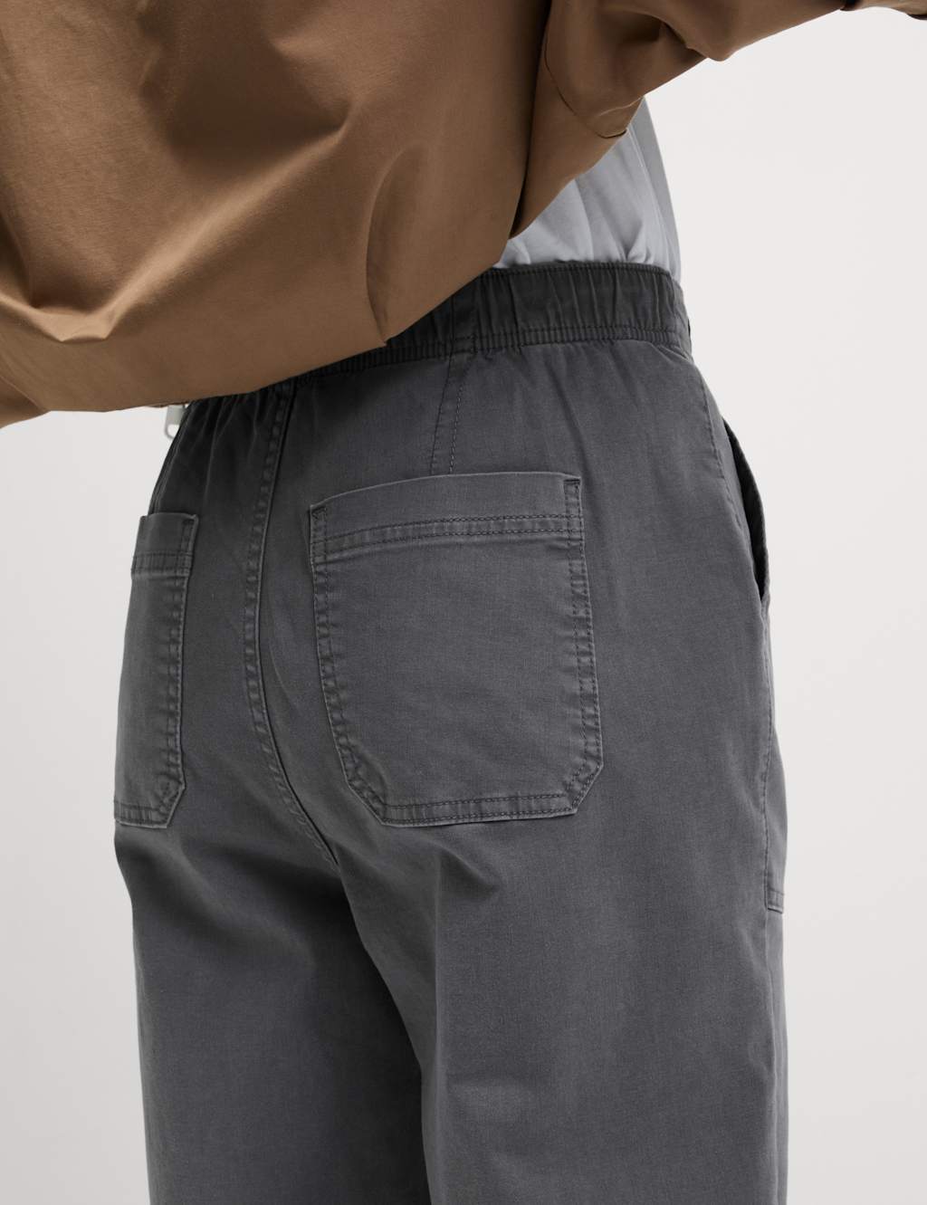 Cotton Blend Slim Fit Joggers 6 of 6