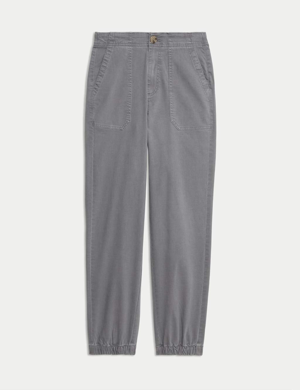 Cotton Blend Slim Fit Joggers 2 of 6
