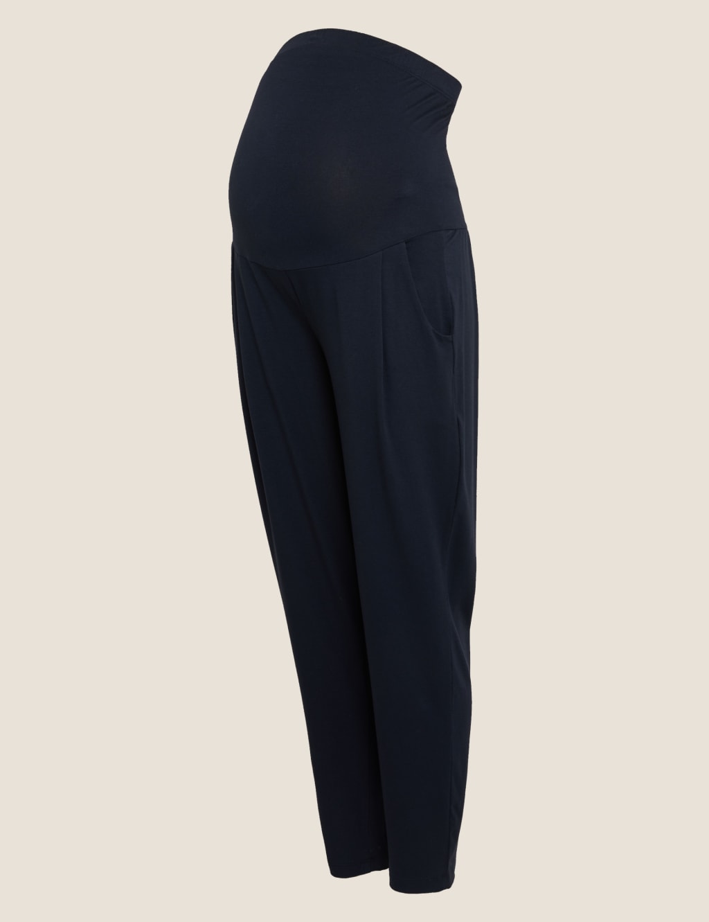 Maternity Jersey Over Bump Tapered Trousers 2 of 5