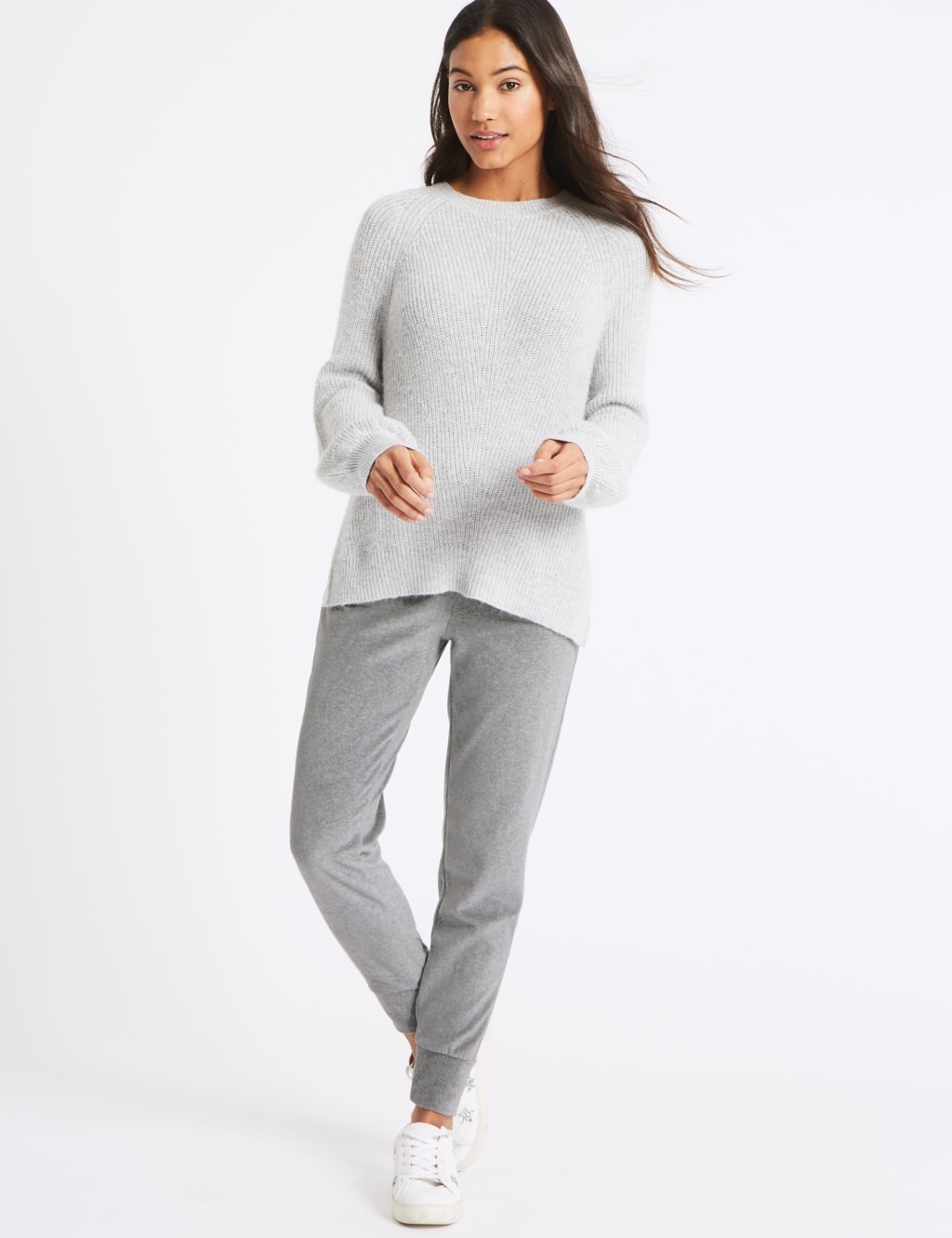 Ribbed cuff joggers store