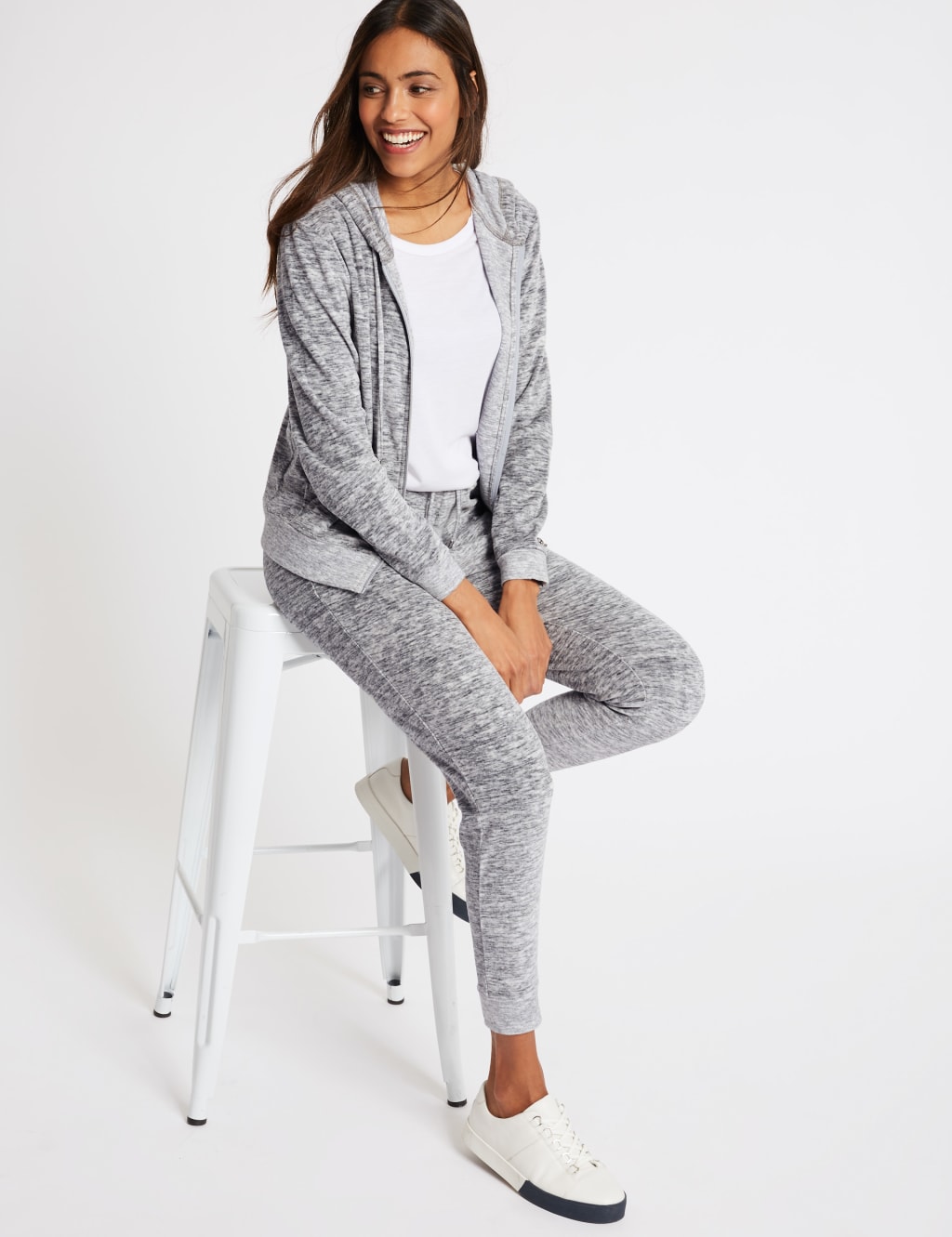 Marks and spencer velour joggers shop