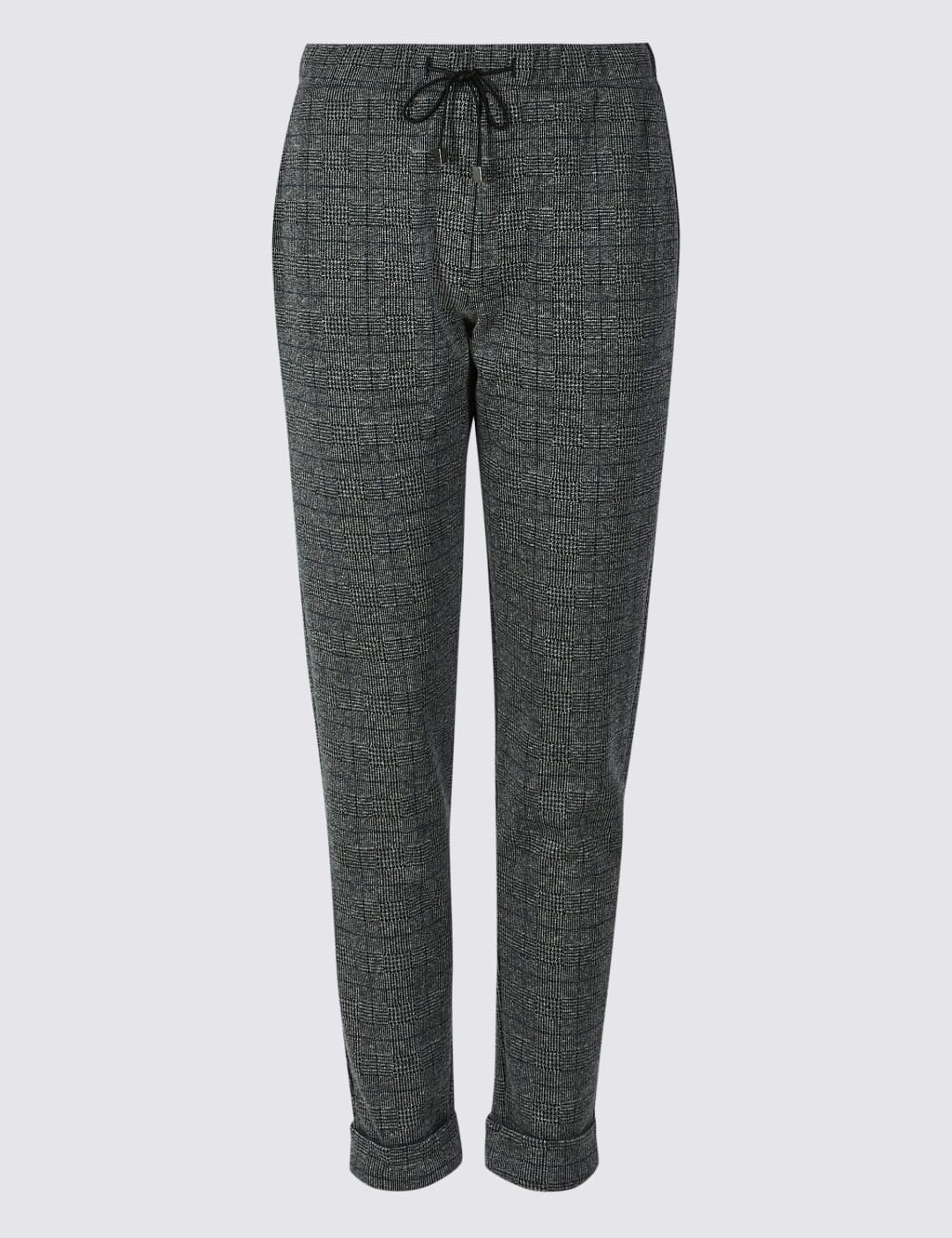 Checked Slim Leg Trousers 2 of 6