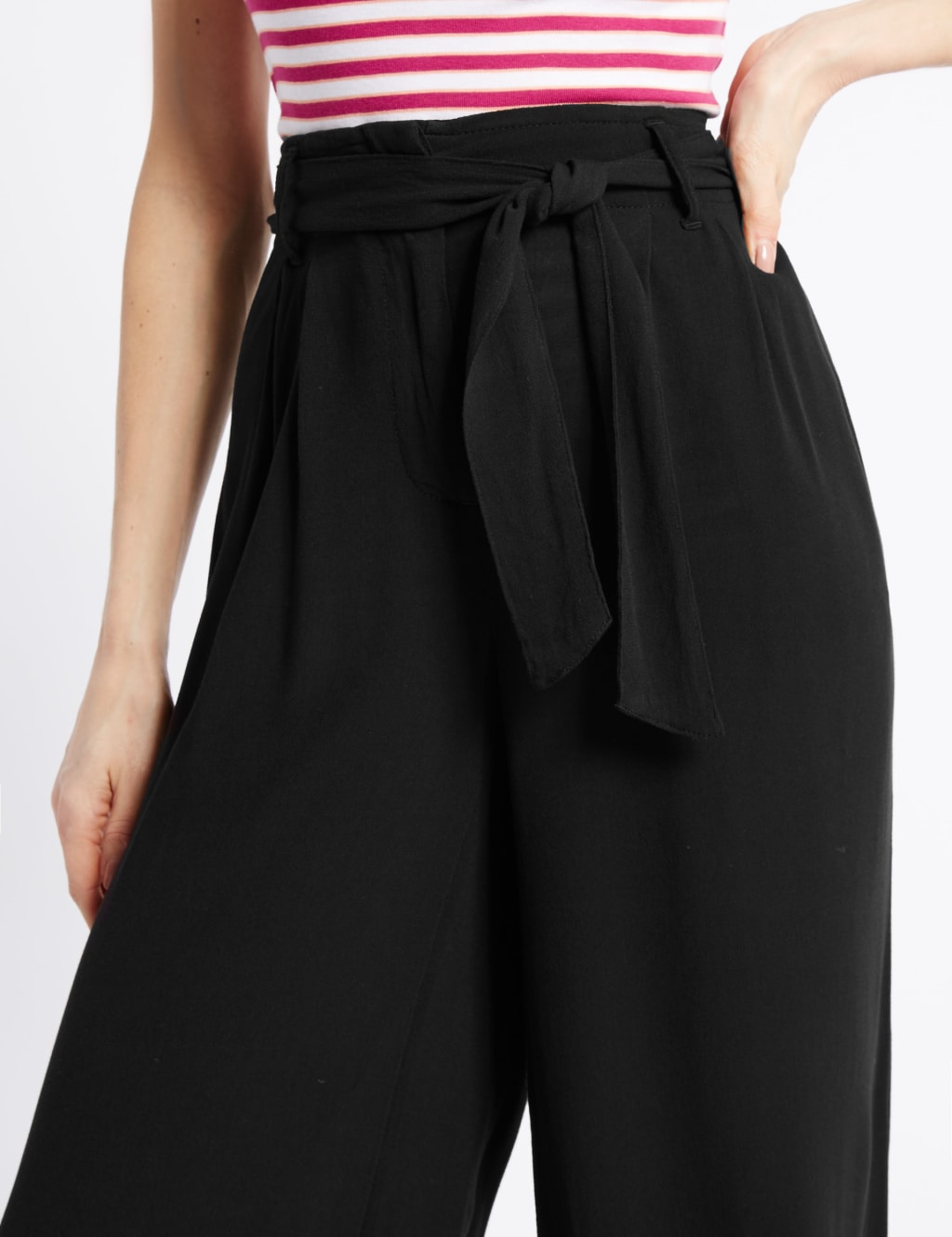 Crepe Wide Leg Trousers 5 of 6