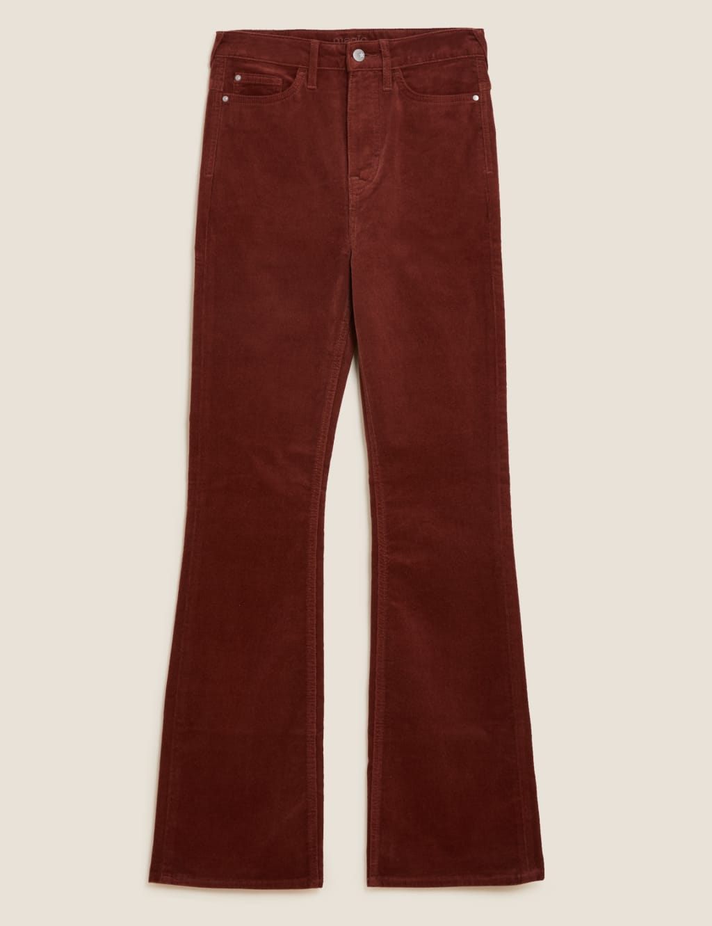 Corduroy Flared Trousers 1 of 1