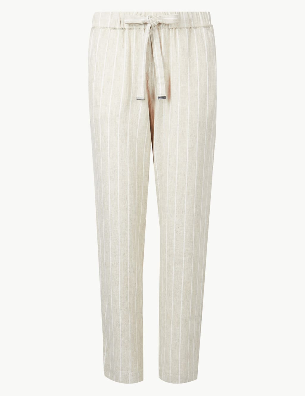 Striped peg trousers hotsell