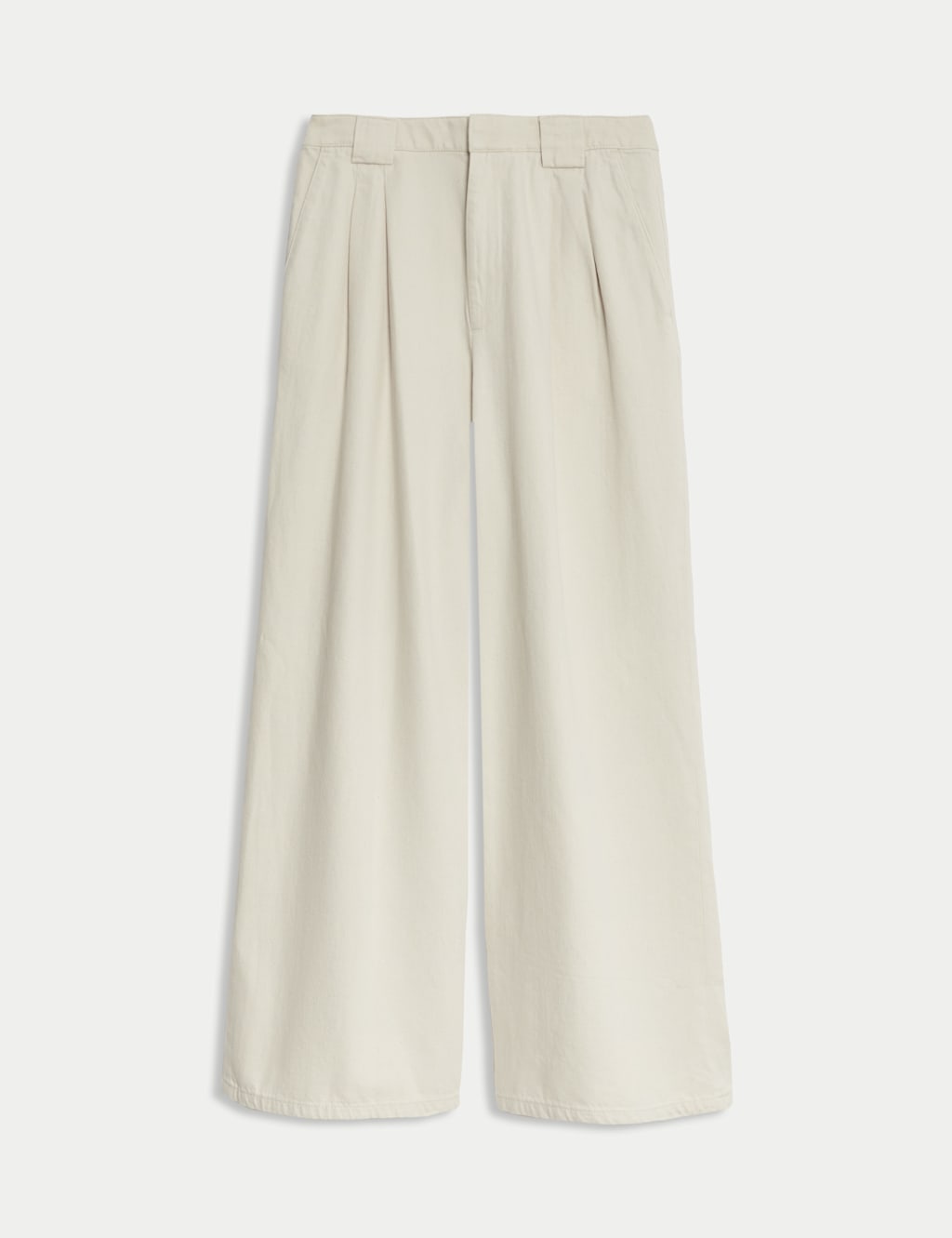 High Waisted Tailored Wide Leg Jeans 2 of 9