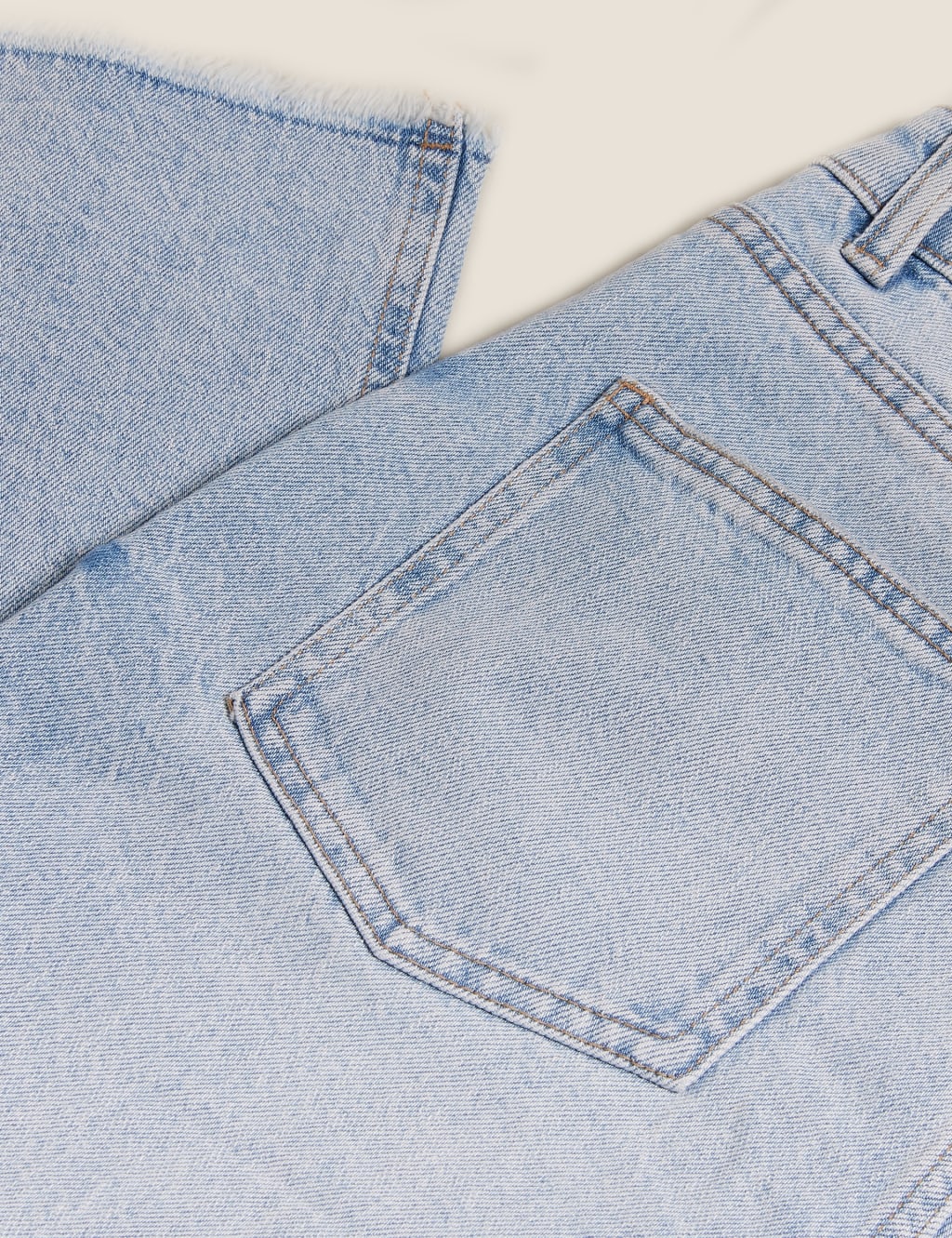 High Waisted Wide Leg Cropped Jeans 6 of 6