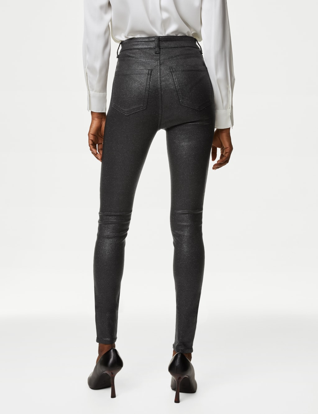 High waist super skinny jeans m&s hotsell
