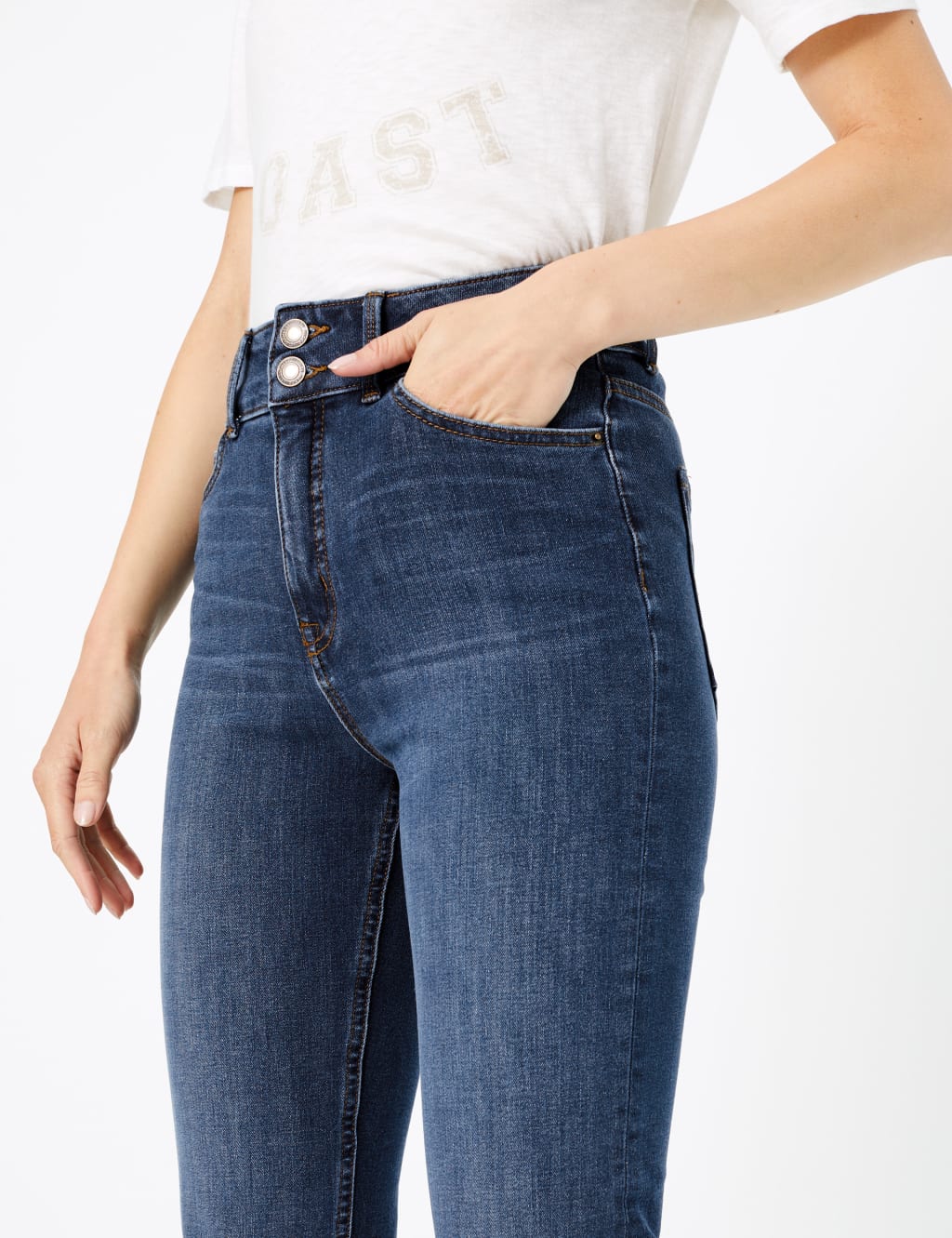 Magic Sculpt High Waisted Straight Leg Jeans 4 of 5