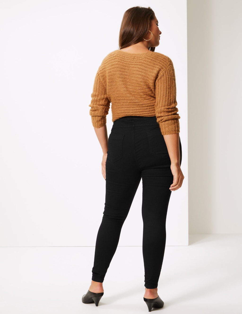 CURVE High Waist Skinny Jeggings 3 of 6