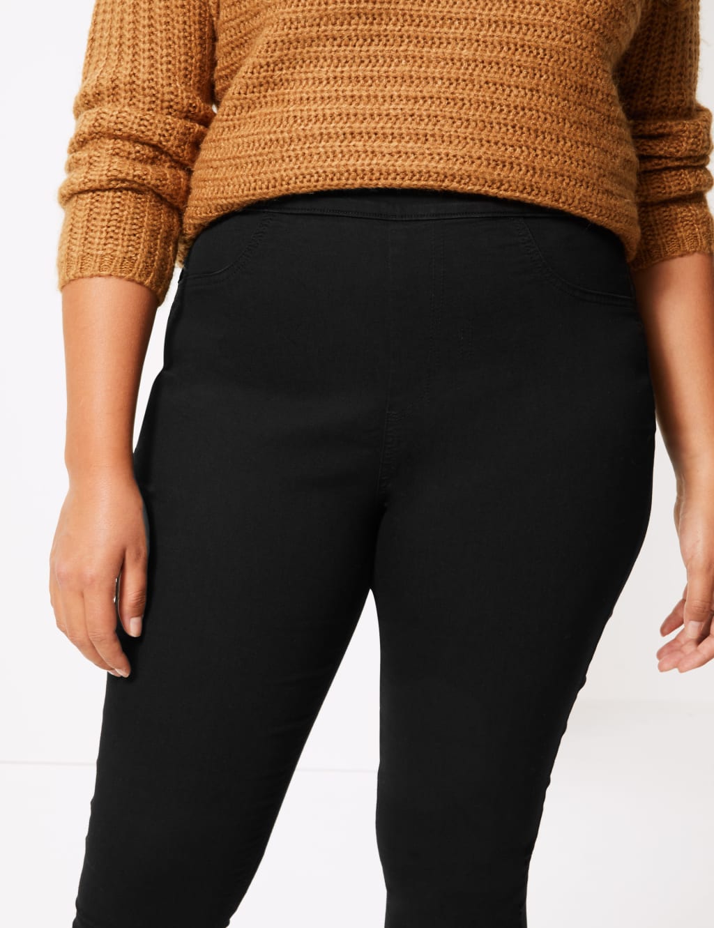 CURVE High Waist Skinny Jeggings 4 of 6