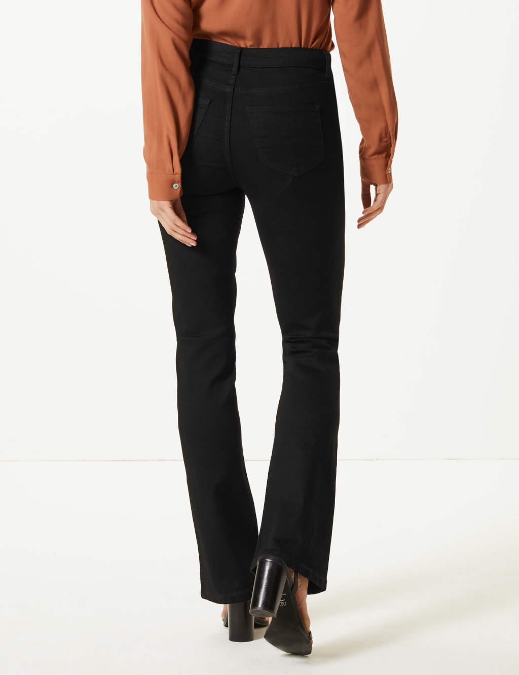Mid Rise Bootcut Jeans 3 of 5