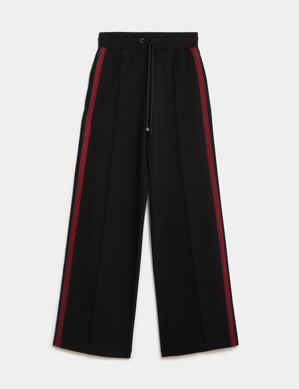 Jersey Side Stripe Wide Leg Trousers 2 of 5