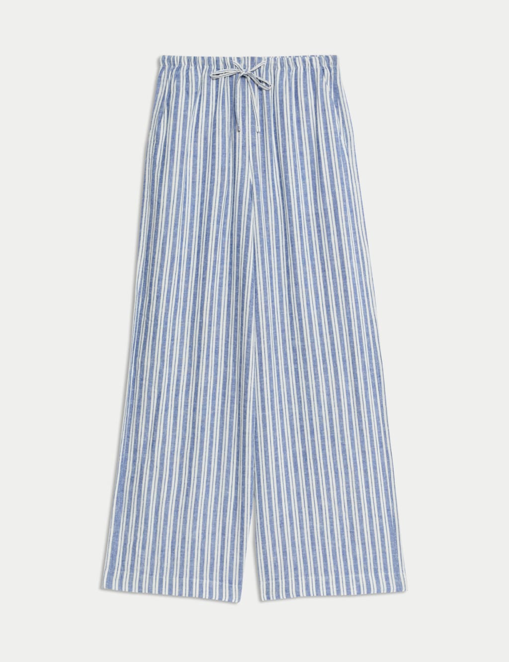 Linen Blend Wide Leg Trousers 2 of 6