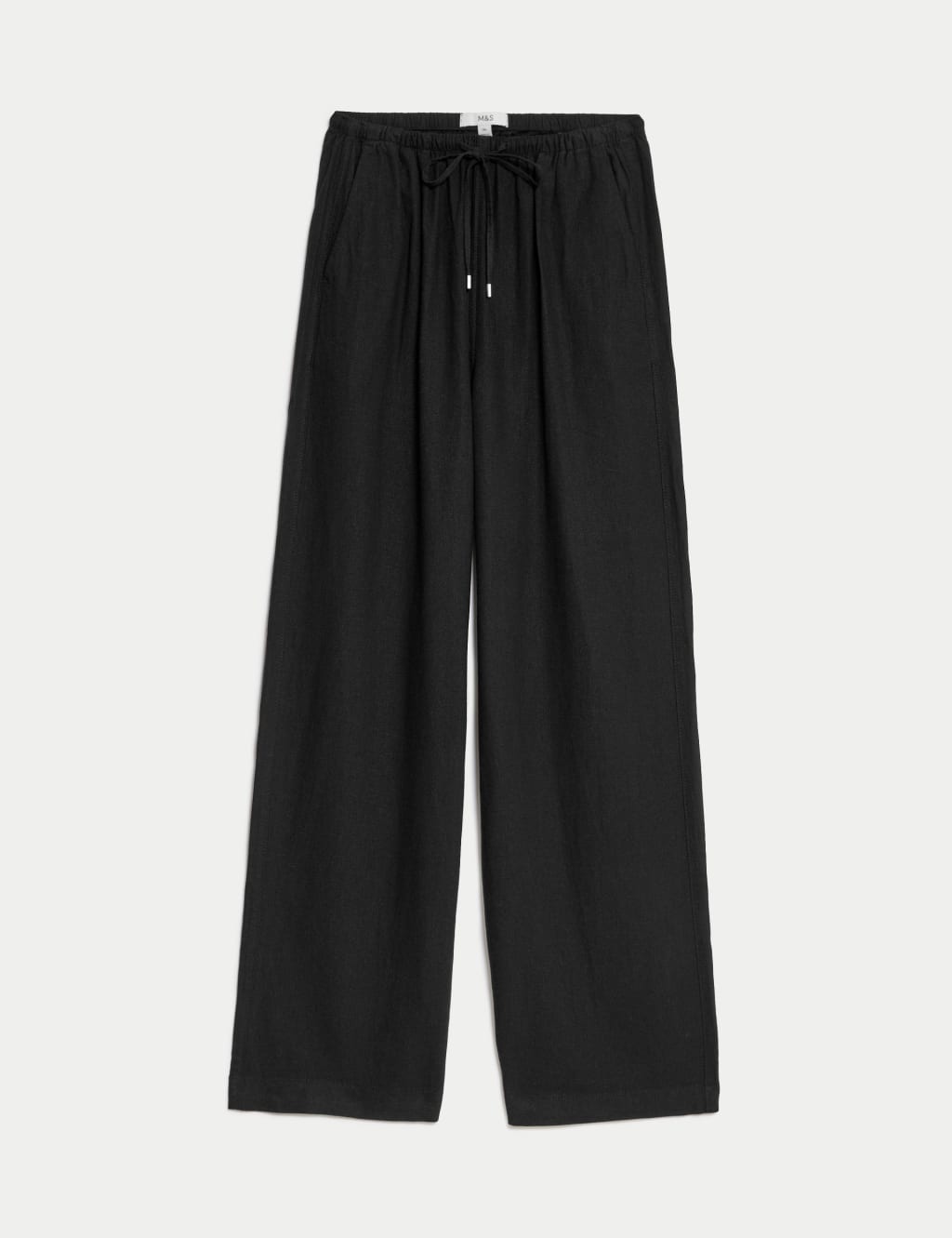 M and s linen trousers womens discount