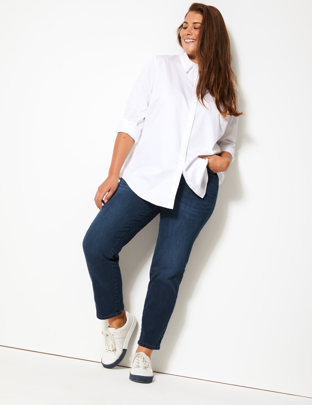 CURVE 360 Contour High Waist Straight Jeans 1 of 6