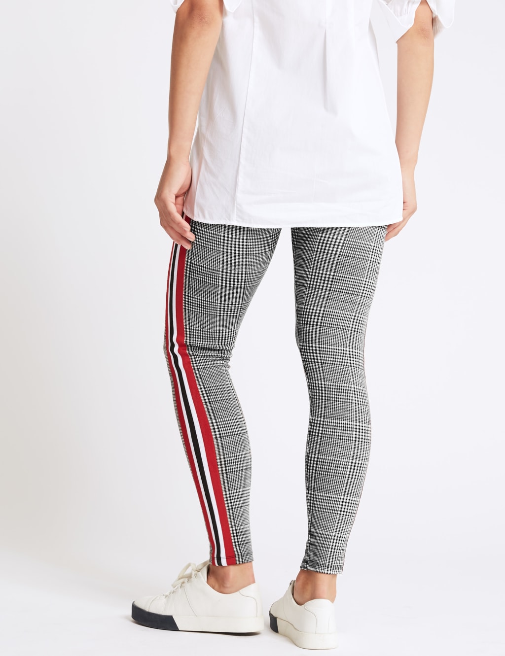 Checked Leggings M S Collection M S