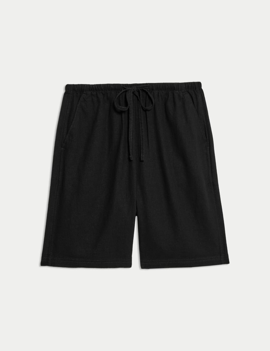 Linen Rich High Waisted Shorts 2 of 4