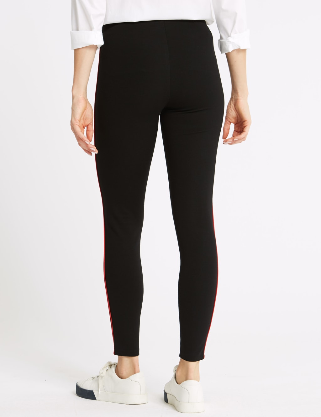 Ponte Side Stripe Leggings 4 of 6
