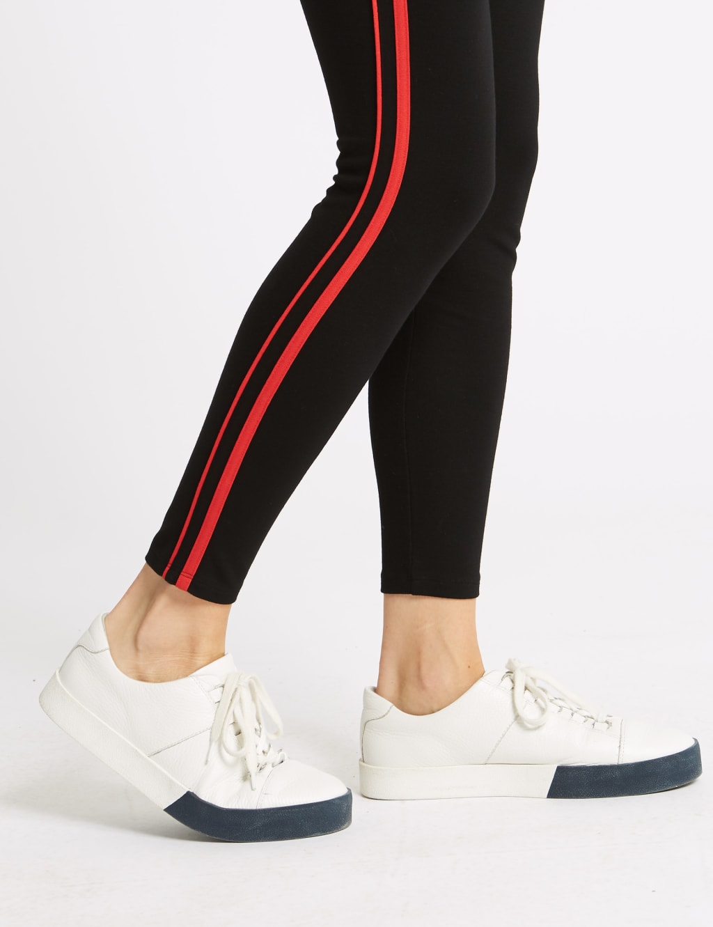 Ponte Side Stripe Leggings 6 of 6