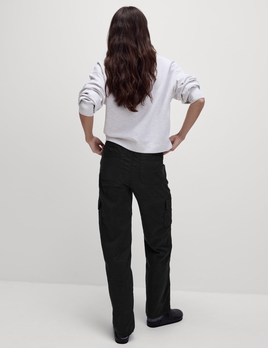 Lyocell Rich Cargo Straight Leg Trousers 6 of 6