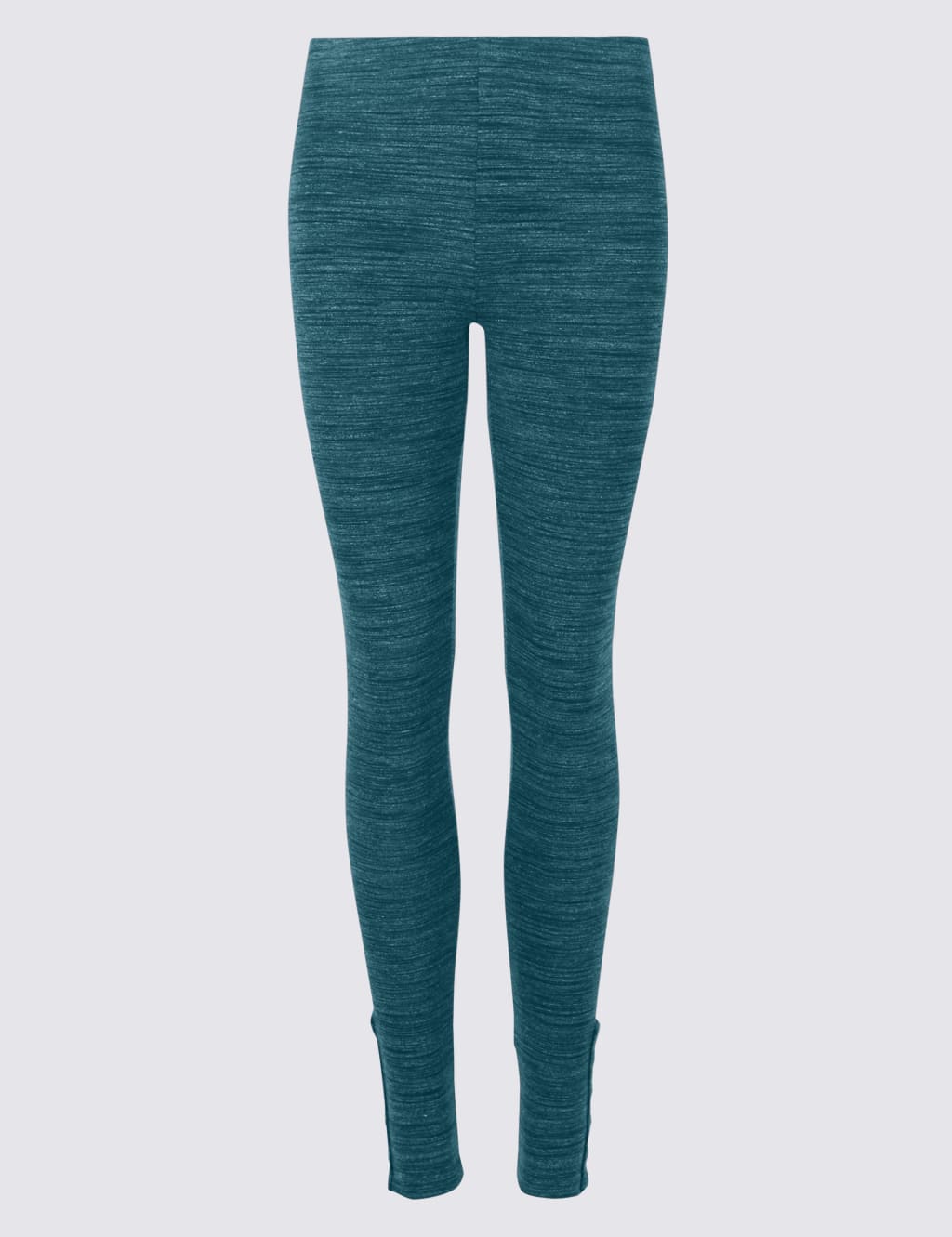 Space Dye Hem Button Leggings 2 of 6