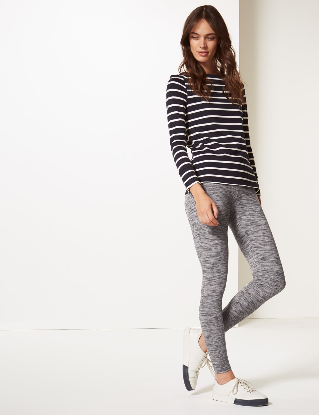 M&s grey leggings sales