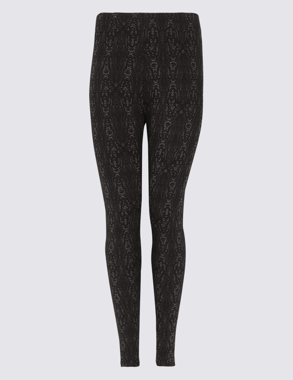 CURVE Animal Print Cotton Rich Leggings 2 of 5