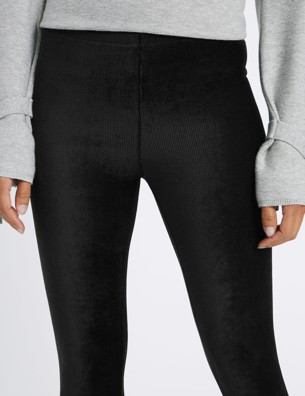 Cord leggings m&s top