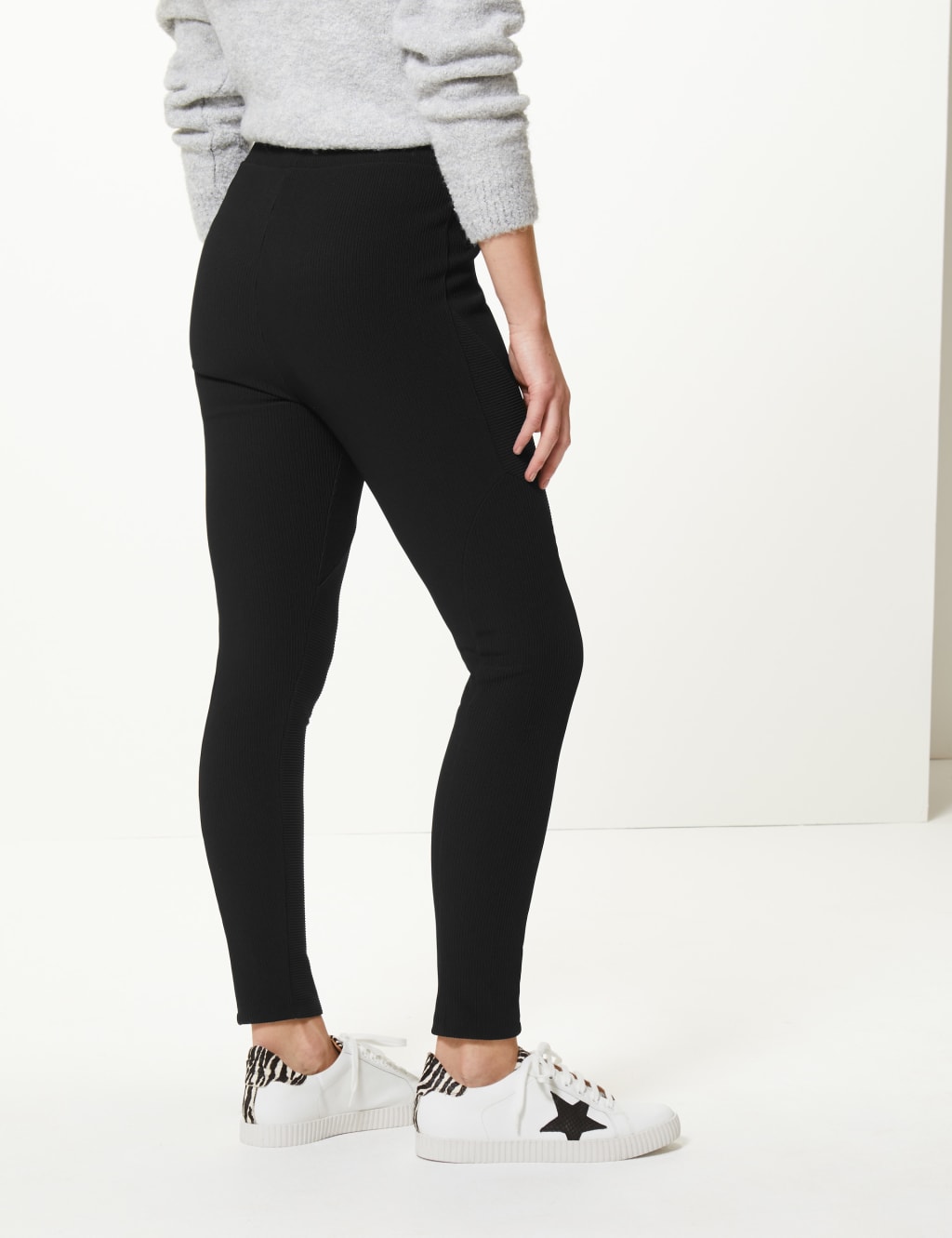 Ribbed Leggings M S Collection M S