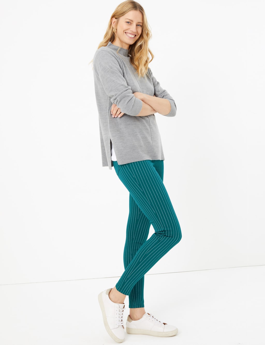 Jeggings with stripes store