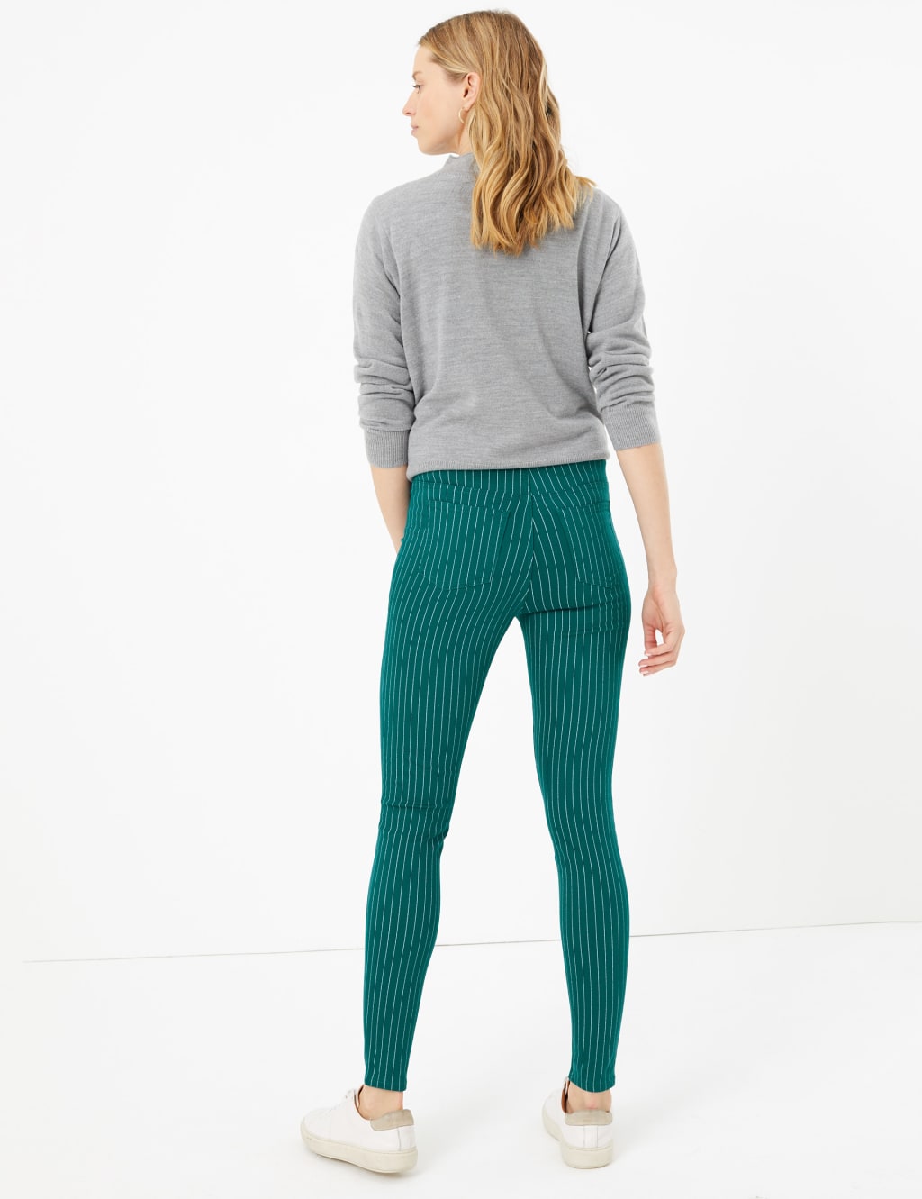 Jeggings with stripe down the side clearance