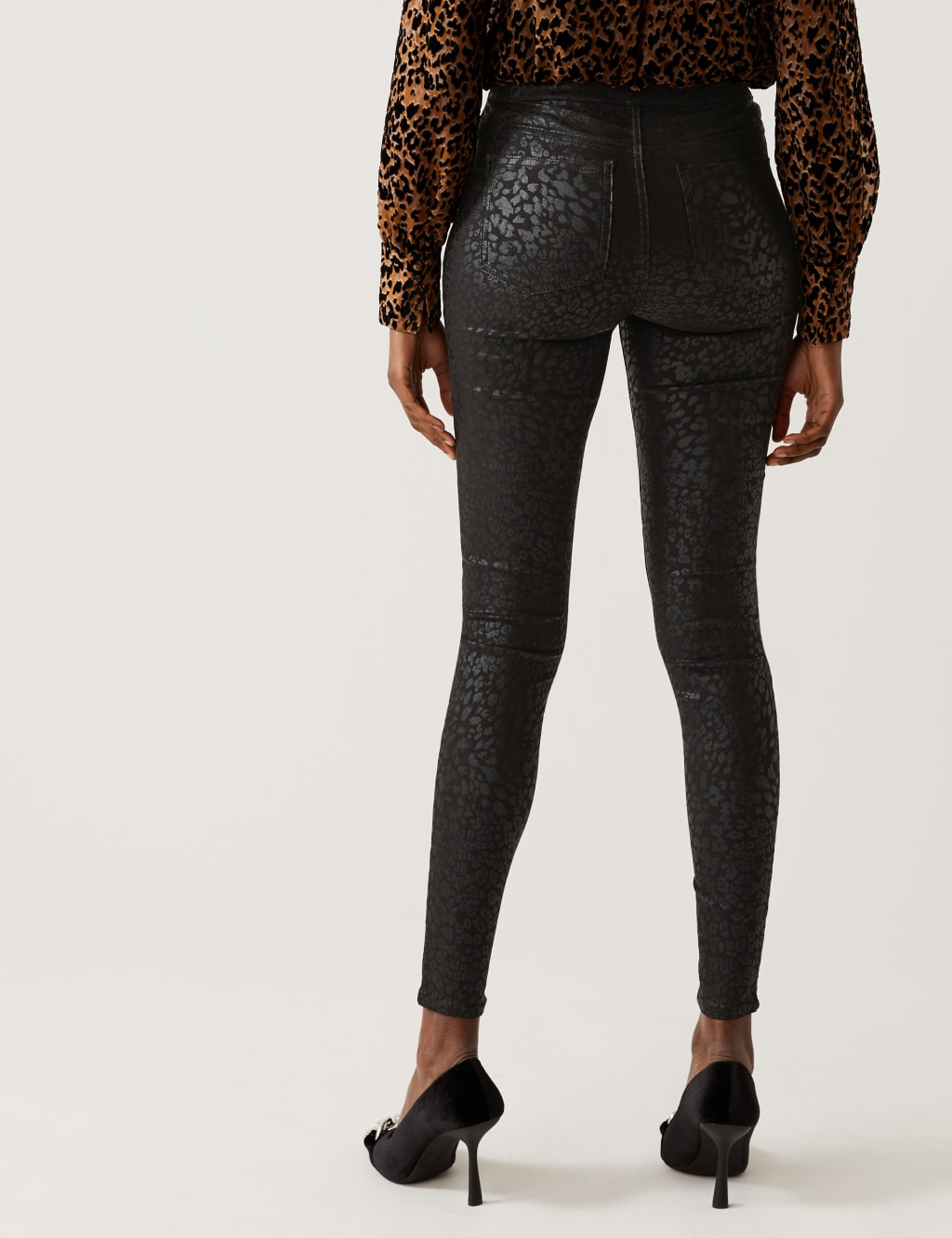 Snake print jeggings cheap