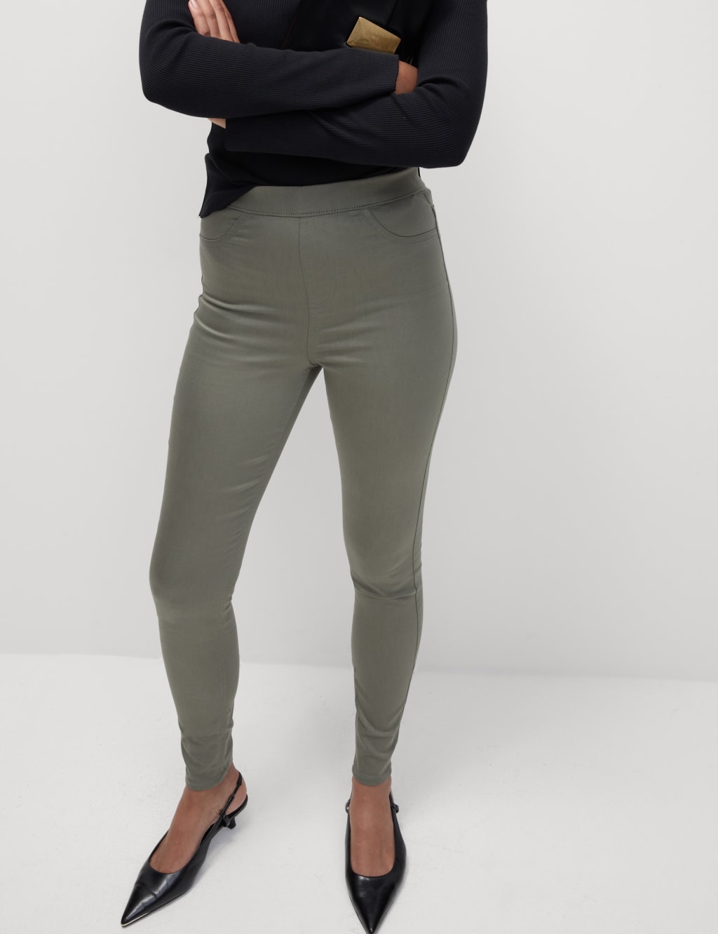 High Waisted Jeggings 3 of 5