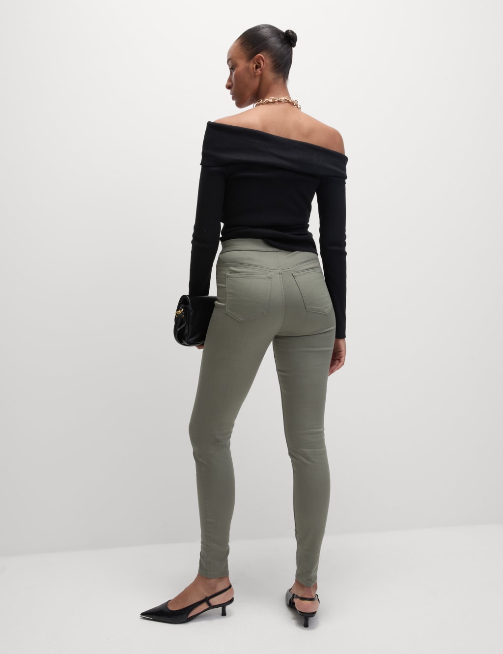 High Waisted Jeggings 4 of 5