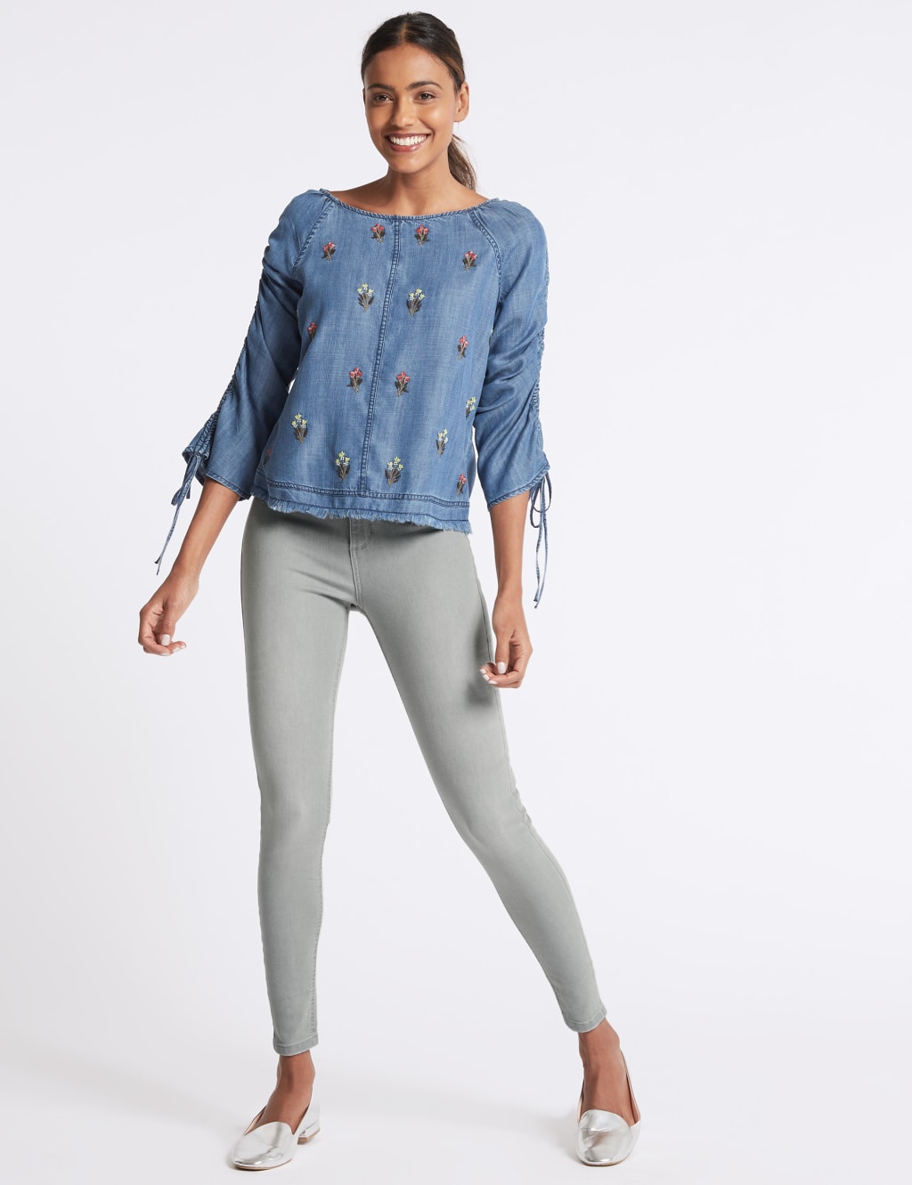 High Waist Super Skinny Jeans M S Collection M S